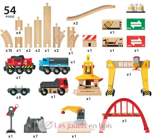 Coffret Grues et Chargements BR33097-3063 Brio 2