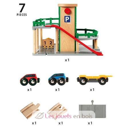 Garage rail et route BR33204-3697 Brio 3