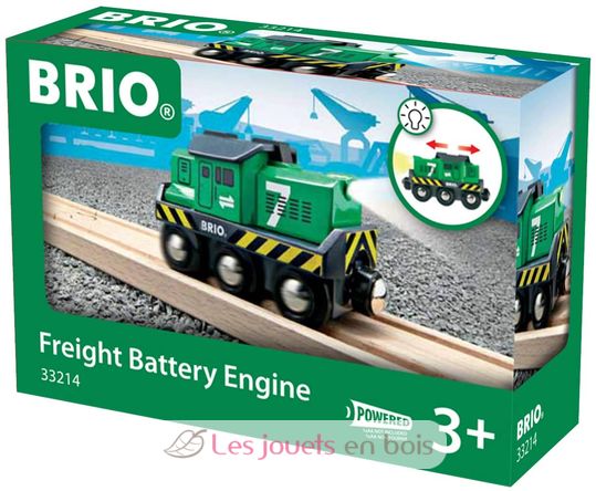 Locomotive de fret à pile BR33214-3190 Brio 1