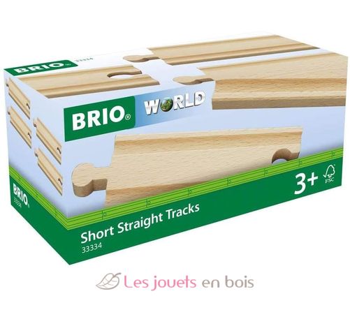 Rails Courts Droits 108 mm BR-33334 Brio 1