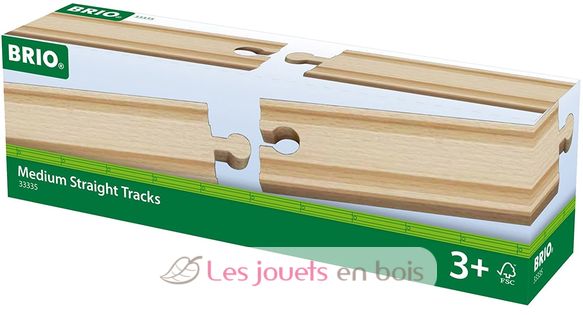 Rails Moyens Droits 144 mm BR-33335 Brio 1