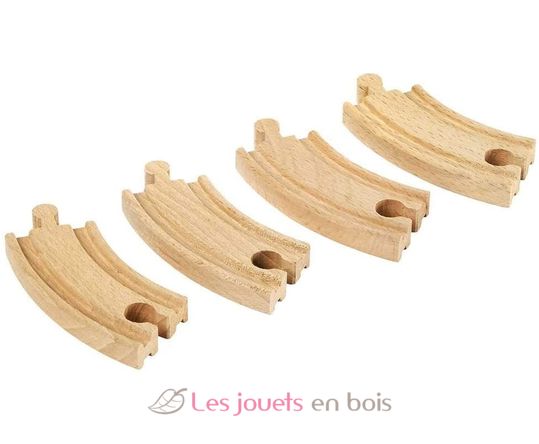 Petits Rails Courbes 90 mm BR-33337 Brio 3