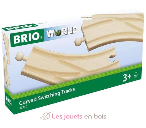 Aiguillages courbes BR33346-2245 Brio 1