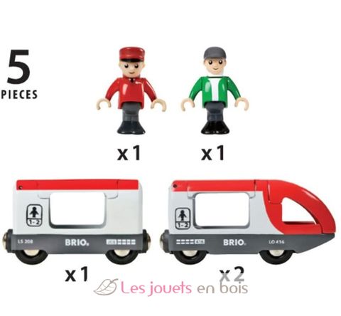 Train de voyageurs BR33505-3698 Brio 4