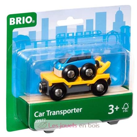 Wagon Transport de voiture bleu BR33577-3689 Brio 1
