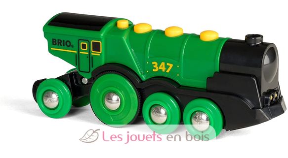 Locomotive Multifonctions verte BR-33593 Brio 2