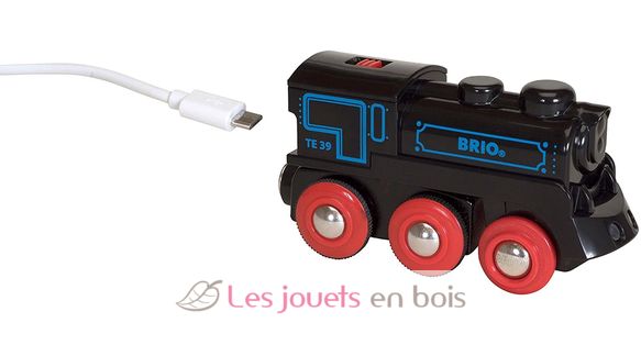 Locomotive rechargeable avec mini câble BR33599 Brio 4