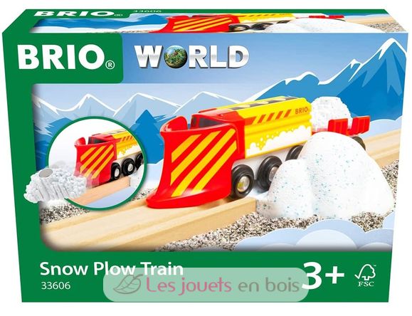 Locomotive chasse neige BR-33606 Brio 8