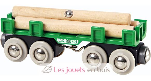 Wagon convoyeur de bois BR33696-3138 Brio 1