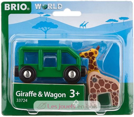 Wagon transporteur de girafe BR33724-4080 Brio 4