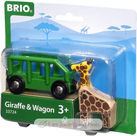 Wagon transporteur de girafe BR33724-4080 Brio 2