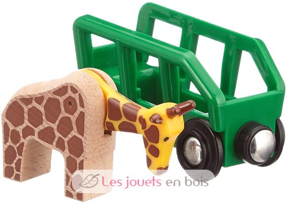 Wagon transporteur de girafe BR33724-4080 Brio 3