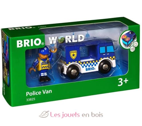 Camion de police - Son et Lumière BR-33825 Brio 5