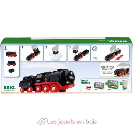 Locomotive à piles à vapeur BR33884 Brio 7