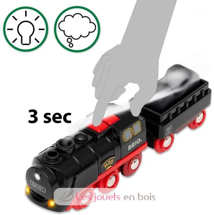 Locomotive à piles à vapeur BR33884 Brio 5