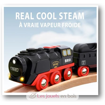 Locomotive à piles à vapeur BR33884 Brio 4