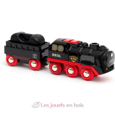Locomotive à piles à vapeur BR33884 Brio 10