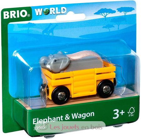 Wagon transporteur d'éléphant BR-33969 Brio 4