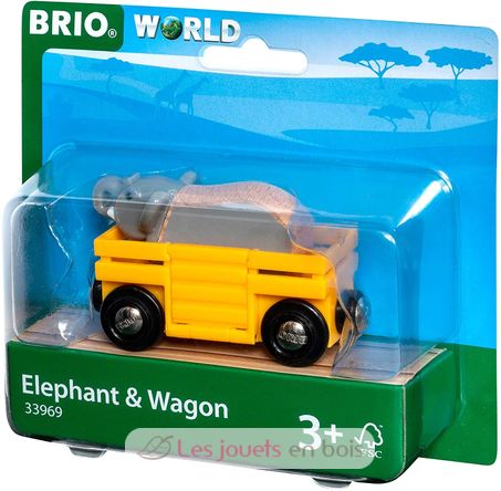Wagon transporteur d'éléphant BR-33969 Brio 6