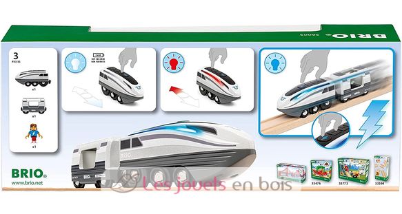 Brio - Train électrique Locomotive à piles Super Rapide