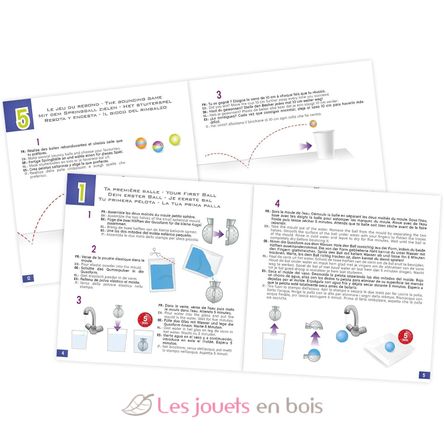 Mini Lab Balles rebondissantes BUK3009 Buki France 5