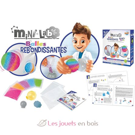 Mini Lab Balles rebondissantes BUK3009 Buki France 2