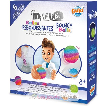 Mini Lab Balles rebondissantes BUK3009 Buki France 1