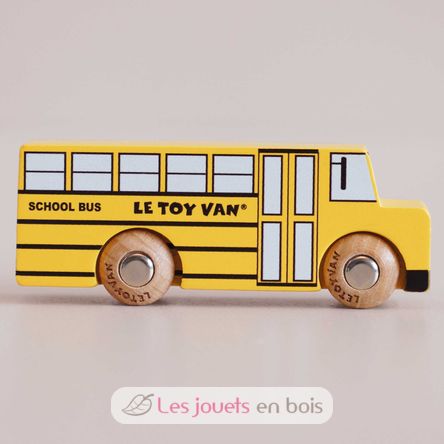 Bus scolaire Rufus No 47 TV-GT285 Le Toy Van 4