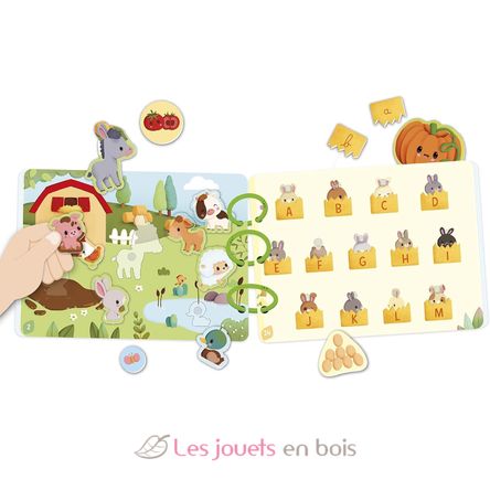 Busy-book La Ferme J03333 Janod 3
