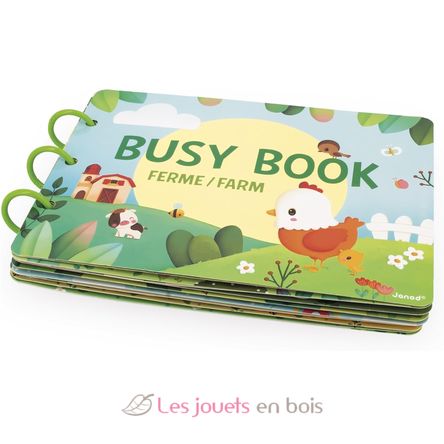 Busy-book La Ferme J03333 Janod 4