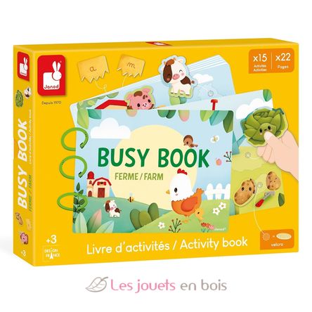 Busy-book La Ferme J03333 Janod 8