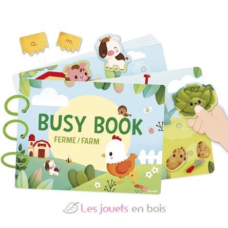 Busy-book La Ferme J03333 Janod 1