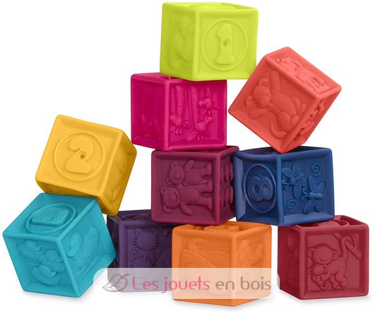 10 cubes acidulés BX1002 B.Toys 2