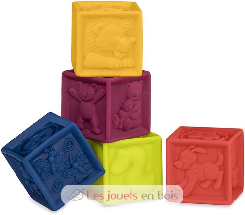 10 cubes acidulés BX1002 B.Toys 3