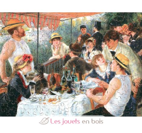 Le déjeuner des canotiers de Renoir C35-250 Puzzle Michèle Wilson 3