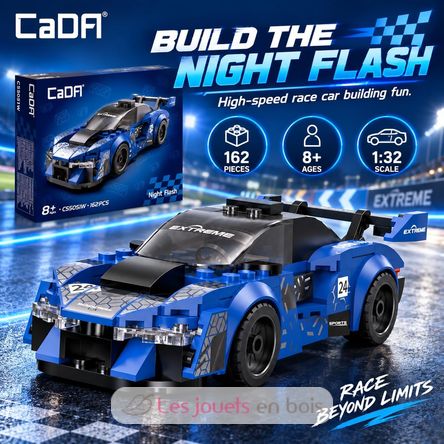Voiture de course Night Flash 162 pièces C55051W CaDA 2