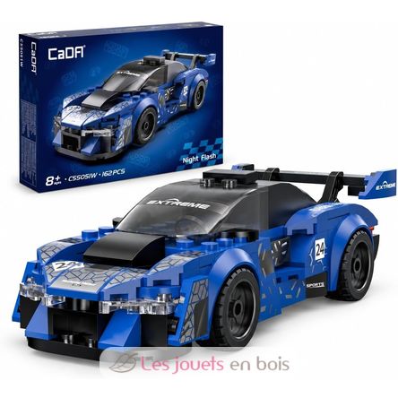 Voiture de course Night Flash 162 pièces C55051W CaDA 1