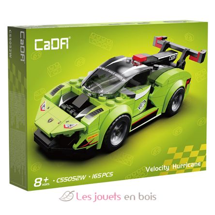 Voiture de course Velocity Hurricane 165 pièces C55052W CaDA 3