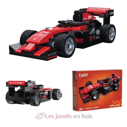 Voiture de course Triumph Legend 123 pièces C55054W CaDA 2