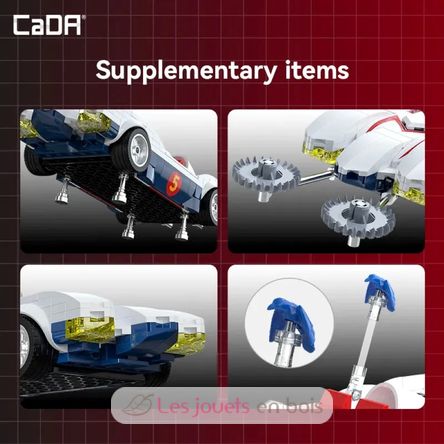 Voiture Speed Racer Mach 5 294 pièces C55087W CaDA 6