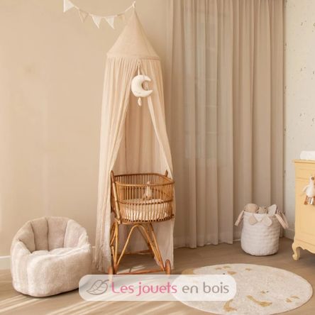 Ciel de lit pure beige 250 cm LD-CA30125040 Little Dutch 2