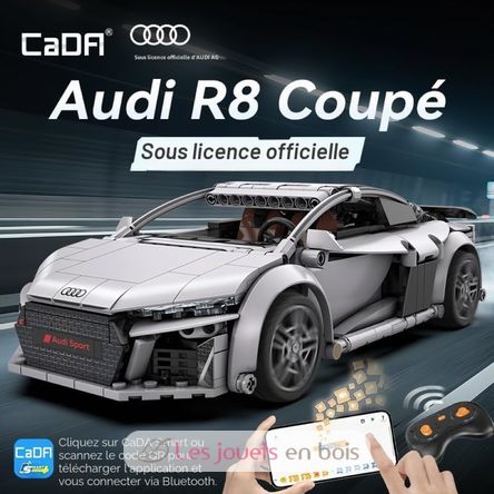 Voiture Audi R8 Coupé 536 pièces C57012W CaDA 8
