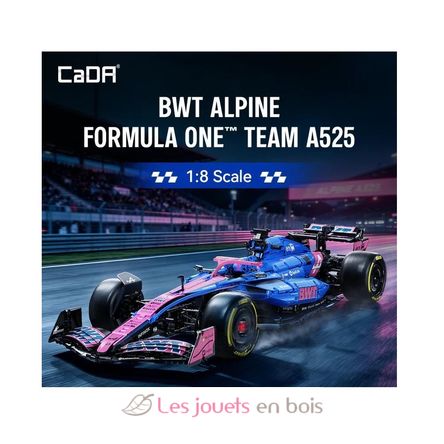 Voiture BWT Alpine F1 Team A525 2173 pièces C64012W CaDA 6