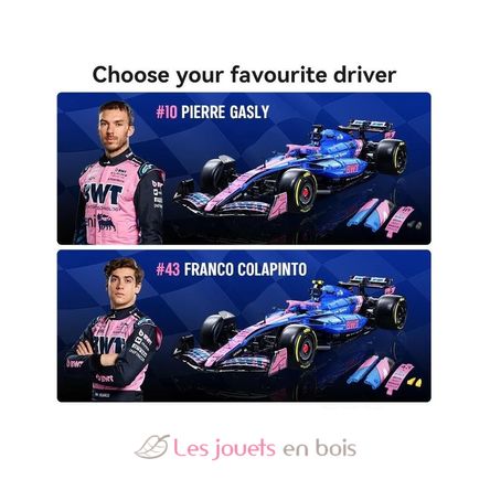 Voiture BWT Alpine F1 Team A525 2173 pièces C64012W CaDA 8