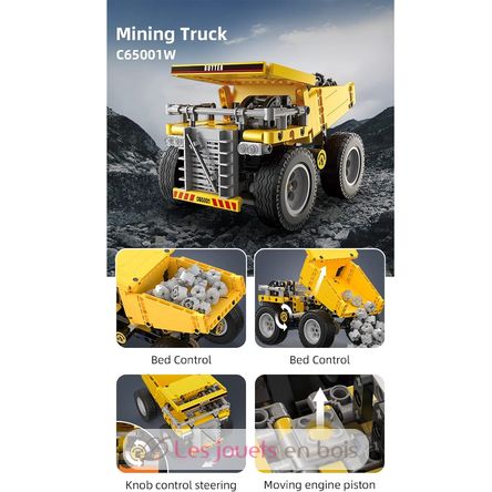 Camion benne 372 pièces C65001W CaDA 4