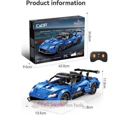 Voiture Maserati GT2 549 pièces C57013W CaDA 2