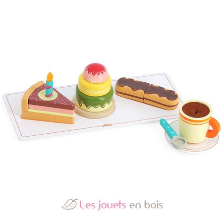 Café gourmand en bois V8180 Vilac 1