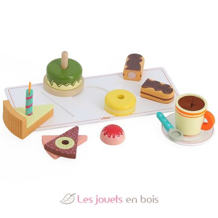 Café gourmand en bois V8180 Vilac 2