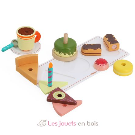 Café gourmand en bois V8180 Vilac 4