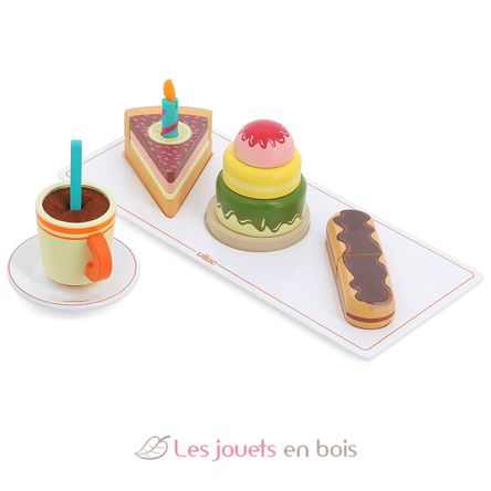 Café gourmand en bois V8180 Vilac 5